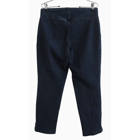 Women with Control Prime Stretch Denim Tummy Control Ankle Pants Jeans S Petite - Picture 4 of 6